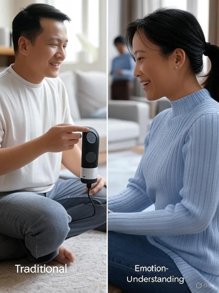 So sánh voicebot truyền thống và voicebot tiên tiến phân tích cảm xúc khi tương tác với người Việt Nam.