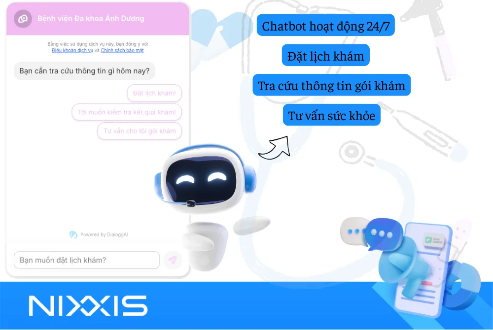 Chatbot Tra Cứu Thông Tin: Giảm Tải Cho Bệnh Viện, Tiện Lợi Cho Bệnh Nhân 1 chatbot-tra-cuu-thong-tin