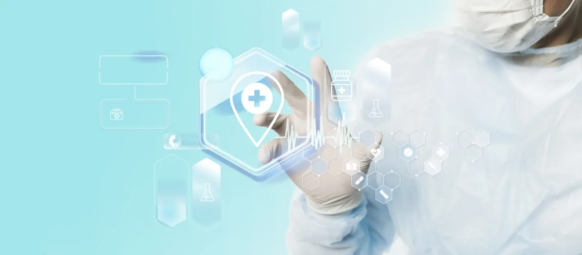 medical-banner-with-doctor-wearing-face-mask