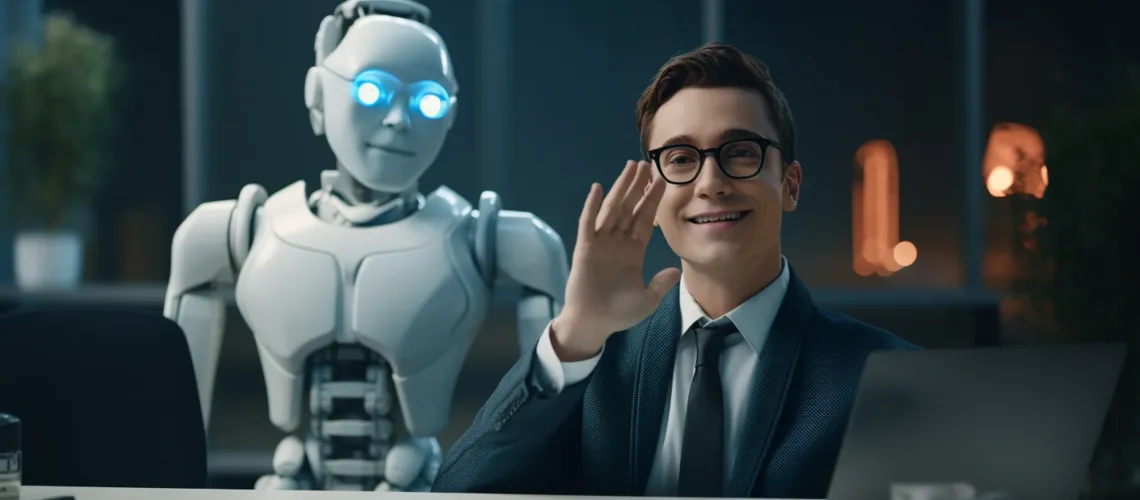 robot-performing-ordinary-human-job